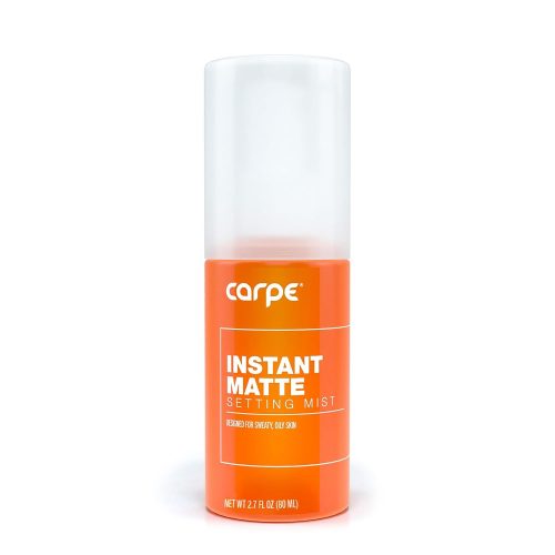 Carpe Matte Setting Spray for Oily Skin. Sweat & Oil Control Mist | Matte Setting Spray for Sweat & Oil Control. Lightweight Finishing Mist for Oily Skin. Long-Lasting Matte Finish